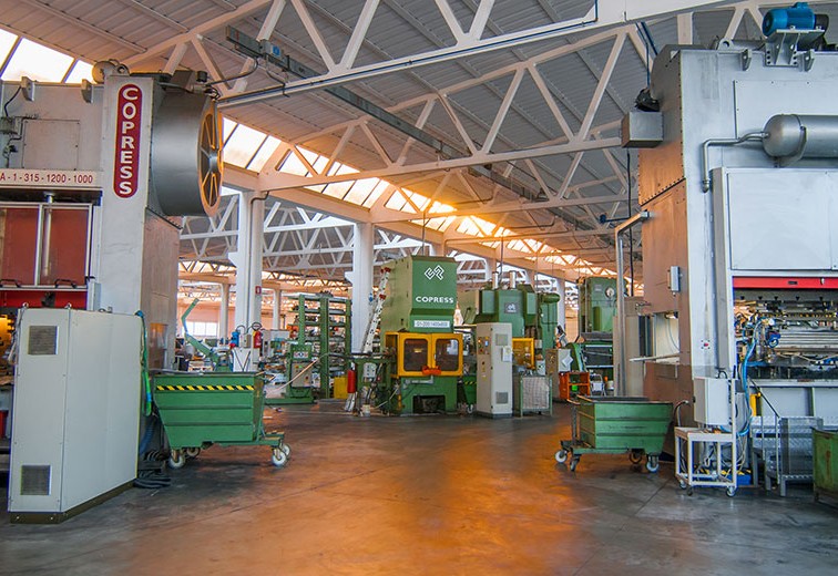 Lavorazioni meccaniche - stabilimento Gima Spa