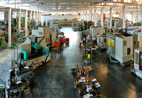 La produzione e i macchinari Gima Spa